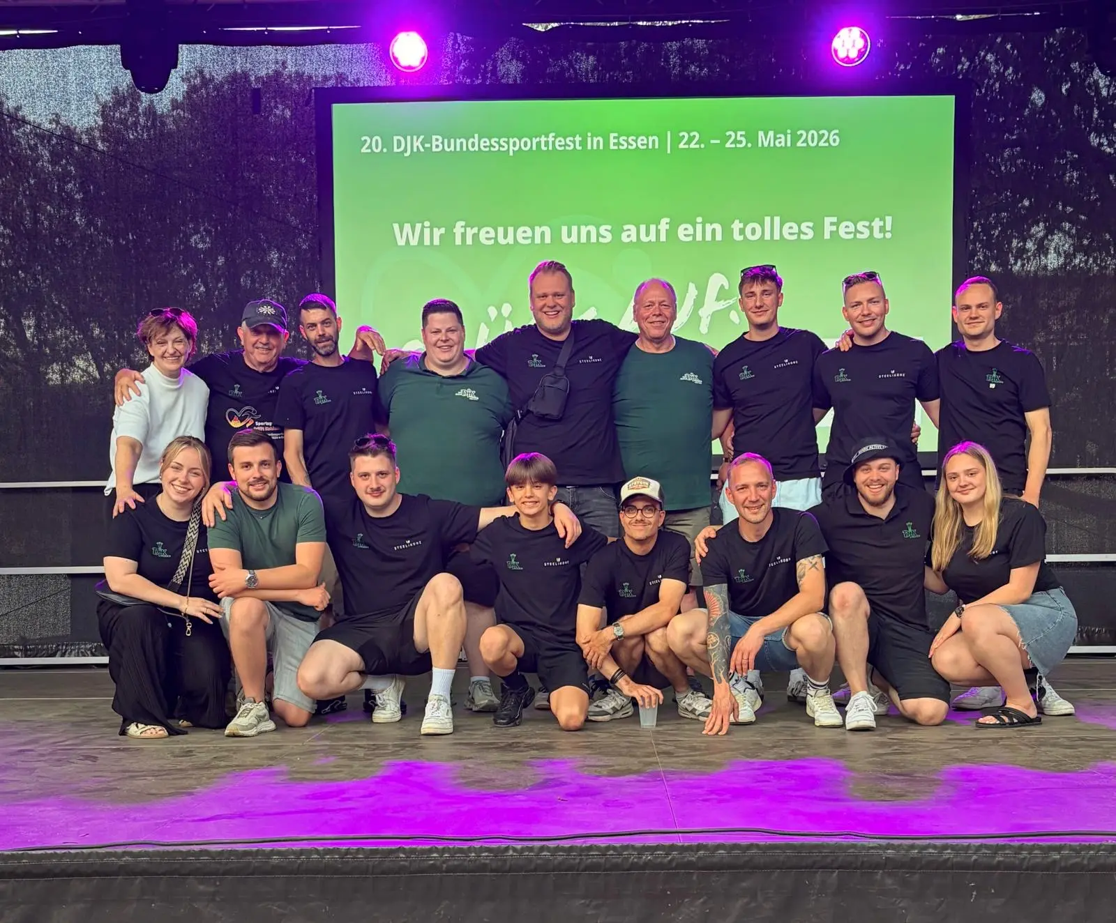 Gruppenfoto beim DJK-Bundessportfest 2026
